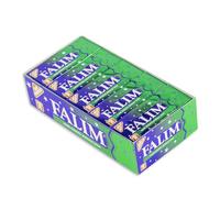 Nane Sakiz Mint Chewing Gum 140g (20 x 5 pieces) | Sugar-free Turkish Gum with Long-Lasting Freshness, Firm Texture, Tooth-Friendly Formula and Iconic Blue Packaging