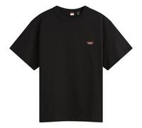 NANGA Men's Eco Hybrid Box Logo Embroidery T-Shirt Black