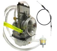 NANGAEBPPW 28mm 38mm 40mm For Beta 350 400 430 480 498 ALL High Velocity Adjustable Power Jet Carburetor With Cable(30mm)