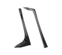 NANGAEBPPW 2pcs For VW For Golf 7 For MK7 2014-2018 Glossy Black ABS Rear Window Side Trunk Spoiler Canard Canards Splitter Accessories(Carbon fiber)