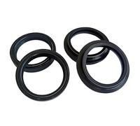 NANGAEBPPW 43x55x9 Universal Motorcycle Front Fork Damper Oil Seal And 43x55 Dust 43 * 55 * 9(2pcs Seal 2pcs Cover)