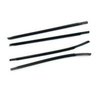 NANGAEBPPW 4PCS Car Outer Windows Rubber Weatherstrip Pressure Sealing Strip for Hyundai for Tuscon IX35 2010-2015 Hatchback(Black)
