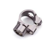 NANGAEBPPW 6MM/8MM Universal Steering Damper Stabilizer Bracket Mounting Kit Holder Motorcycle Racing ATV Scooter Modified Accessories(8mm Silver)