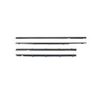 NANGAEBPPW 72410TR0A01 4Pcs for Civic 2012-2015 Windows Rubber Weatherstrip Waterproof Pressure Strip Sealing Belt Moulding Trim
