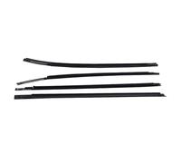 NANGAEBPPW 82210-2S000 4Pcs Window Glass Weatherstrip for Hyundai IX35 2010-2015 Car Outside Waterproof Sealing Strip Rubber Trim