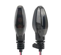 NANGAEBPPW Accessories For Triumph For Tiger 660 800 850 900 1050 1200 For Daytona For Street Triple 675 765 1050 1200 Motorcycle Flasher Indicator LED Turn Signal Light Running Light(Smoked)