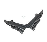 NANGAEBPPW Aerodynamic Winglets Motorcycle Fairing Accessories Windshield Lower Wing Cover Protector ABS For Yamaha MT-15 2018-2021(Carbon fiber)