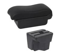NANGAEBPPW Car Armrest Box For Kia Rio 3 2011-2016 Interior Box Auto Parts Leather Arm Rest Center Console Storage USB(C2 Black Line)