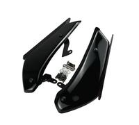 NANGAEBPPW Downforce Sport Side Spoilers Aerodynamic Wing Deflector For SUZUKI GSXR 1000 GSX-R1000 2017 2018 2019 2020 2021(BLACK)