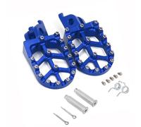 NANGAEBPPW FootRest Footpegs Pedals For CR125 CR250 CRF 150R 250R 250X 250RX 450R 450RX CRF450X 1100L CRF300L CRF450RL CRF450L(Blue)