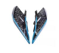 NANGAEBPPW For 450SR 450SR 2022-2025 Motorcycle Parts Front Side Downforce Naked Spoilers Fixed Winglet Fairing Wings(Black White)