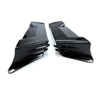 NANGAEBPPW For Aprilia RS660 For Tuono 660 2021 2022 2023 Motorcycle Side Winglet Spoiler Wind Flow Fixing Wing Front Fairing (Bright black)