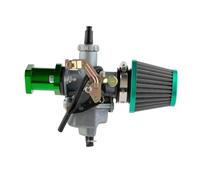 NANGAEBPPW For CB125 XL125S TRX250 TRX 250EX XR100 XR200 CG CB 125 150 Cc ATV Quad Dirt Bike Motorcycle For PZ26 Carburetor Aluminium Kit(Cable green)