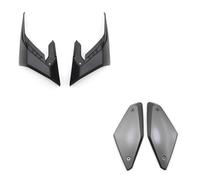 NANGAEBPPW For CB650R 2019 2020 2021 2022 2023 Motorcycle Wing Protector Wind Fairing Frame Side Panels Tank Cap Shell Protector(Grey,1 Set)