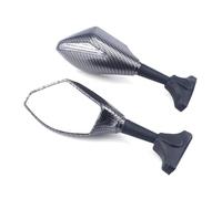 NANGAEBPPW For CBR300R CBR500R CBR650F CBR600RR CBR900RR CBR929RR CBR1000RR CBF1000 Racing Rearview Mirrors With Turn Signals LED(Black-Smoked)