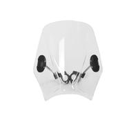 NANGAEBPPW For GUERRILLA 450 Motorcycles Custom Compact Sport Wind Deflector Retro Windshield Universal(Transparent)