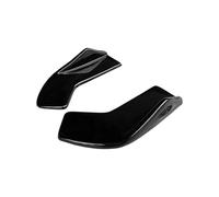 NANGAEBPPW For Hyundai For Veloster 2013-2017 Car Accessories Rear Bumper Splitter Lip Side Spoiler Canards Diffuser Trim Carbon Fiber Look ABS(Gloss Black)