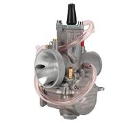 NANGAEBPPW For Keihin PWK 24 26 28 30 32 34 Mm Scooters Motocross Universal Accessories Dirt Bike Racing Motorcycle Carburetor(GRAY,24mm)