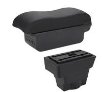 NANGAEBPPW For Opel For Astra Storage Box For Opel For Astra J 2012 2013 2024 2025-2020 Central Armrest Box Car Armrest Retrofit Part(B2 black line 3USB)