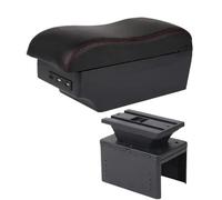 NANGAEBPPW For Peugeot 104 106 107 1007 205 206 207 208 3008 Universal Car Central Armrest Storage Box With USB Interface(C red line 7USB)