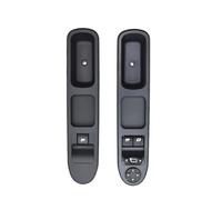 NANGAEBPPW For Peugeot 207 2007-2015 6554HJ 6554 QC 6554QC 6490HQ 2PCS Driver Side Passenger Side Window Control Switch(Style A)