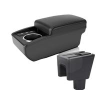 NANGAEBPPW FOR PROTON FOR SAGA FLX/FL/BLM 2008-2019 Car Accessories Console Box Center With Cup Holder Storage Box(B2 Black line 6USB)