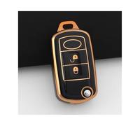 NANGAEBPPW For Range For Sport LR3 For Discovery 3 Portected Fob Keychain Accessories Button TPU Car Flip Key Case Cover Shell(BLACK,Single piece)