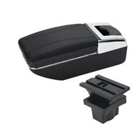 NANGAEBPPW For S&koda For Octavia Armrest Box For S&koda For Yeti Mk2 A5 Car Armrest Storage Box Car Accessories(A2 black line No USB)