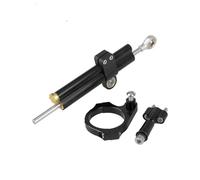 NANGAEBPPW For Speed Twin1200 For Thruxton R Motorcycle Steering Stabilize Damper Shock Absorber CNC Bracket Mounting Accessories Kit(Model C)