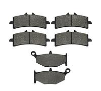 NANGAEBPPW For Suzuki GSX1300R For Hayabusa Calipers 2013 2014 2015 2016 2017 2018 2019 2020 2021 2022 2023 Motorcycle Front Or Rear Brake Pads(Front and Rear)