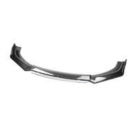 NANGAEBPPW For Tenth For Civic Generation Car Modification Universal Carbon Fiber Pattern Front Lip Spoiler Special Front Bumper Anti-collision Corner(Carbon White)