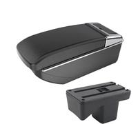 NANGAEBPPW For Toyota For Agya For Wigo 2023 2024 Armrest Box Interior Armrest Storage Box Car Accessories Central Armrest Box(B2 black line NO USB)