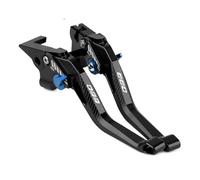 NANGAEBPPW for Triumph for Trident660 2021-2024 Motorcycles Aluminum Handlebar Adjustable Short Brake Clutch Levers(Black Blue)