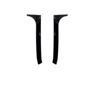 NANGAEBPPW For VW For Golf 6 MK6 GTI GTR GTD 2008-2013 Car Rear Window Side Spoiler Wing Cover Gloss Black ABS Plastic Accessories(Black style 1)