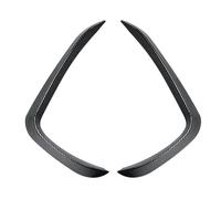 NANGAEBPPW For X5 F15 For M-Sport 2014-2018 Front Bumper Lip Side Spoiler Fog Lamp Frames Cover Body Kit By ABS(Carbon Look)
