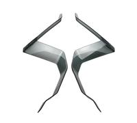 NANGAEBPPW For XADV 750 2021 2022 2023 2024 2025 Fixed Wind Wing Shield Side Winght Protection Device Wind Deflector(Gray 2021-2024)