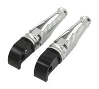 NANGAEBPPW For YAMAHA MT-07 MT-09 MT-03 FZ-07 FZ-09 MT09 MT07 MT03 Motorcycle CNC Passenger Footrests Rear Foot Pegs Accessories(GRAY)