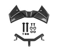 NANGAEBPPW For Yamaha MT-09 MT 09 MT09 2024 2025 Motorcycle Front Spoiler Kit Downforce Naked Frontal Spoilers Winglet Aerodynamic Wing(Carbon fiber pattern)