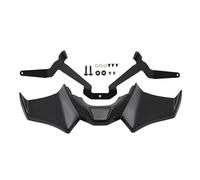 NANGAEBPPW For YAMAHA MT07 MT-07 SP MT 07 2021 2022 2023 2024 Motorcycle Sport Downforce Naked Front Spoilers Aerodynamic Wing Deflector(BLACK)