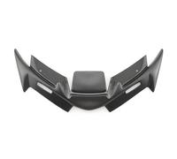 NANGAEBPPW Front Fairing Winglets Aerodynamic Wing Shell Cover Protection Guards Deflector For YAMAHA R125 R15 V4 2021-2025(BLACK)