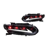 NANGAEBPPW Headlight For Accord 10th Generation 2018 2019 2020 2021 Assembly Modified Full LED Bi-optical Lens Streamer Turn Signal