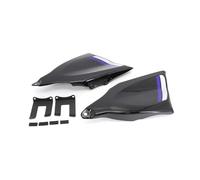 NANGAEBPPW Motorcycle ABS Guard Protector Upper Frame Infill Middle Side Panel FOR YAMAHA MT-09 MT09 MT 09 2021 2022 2023(Black blue Grey)