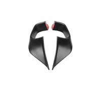 NANGAEBPPW Motorcycle Accessories ABS Aerodynamic Deflector Fixed Wing Suitable For YAMAHA YZF-R6 R6 2017 2018 2019 2020(Matte Black)