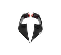 NANGAEBPPW Motorcycle Accessories ABS Aerodynamic Deflector Fixed Wing Suitable For YAMAHA YZF-R6 R6 2017 2018 2019 2020(Bright black)