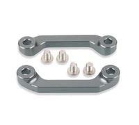 NANGAEBPPW Motorcycle Accessories Modified Rear Footrest Pedal Remove Decorative Cover For S1000R S1000RR S1000 RR 2019-2023(GRAY)