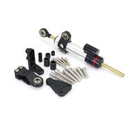 NANGAEBPPW Motorcycle Accessories Steering Stabilize Damper Bracket Mount CNC For Aprilia RS660 RS 660 Rs660 Rs 2021 2022 2023(Model B)