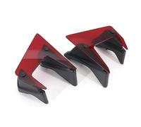 NANGAEBPPW Motorcycle Air Deflector Side Downforce Spoilers Winglet Aerodynamic Wing Kit Fairing For YAMAHA MT07 MT 07 MT-07(RED)