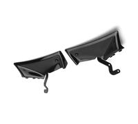 NANGAEBPPW Motorcycle Air Deflector Spoiler Winglet Aerodynamic Wing Kit For YAMAHA MT10 MT 10 MT-10 SP 2022 2023 2024 Front Fairing(BLACK)