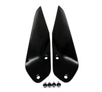 NANGAEBPPW Motorcycle Fixed Wing Wind Guard Shield Windshield For R1200GS R1250GS For Adventure R 1200 1250 GS ADV 2014-2023(BLACK)