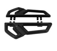 NANGAEBPPW Motorcycle Passenger Floorboard Rear Footpegs For Harley For Touring For FLHR For Street For Electra For Glide FLTR For Softail FL Fat Boy(BLACK)